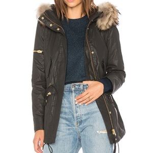 SAM. Mini Hudson jacket in carbon sz M